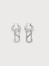 no.4ピアスシルバー / no.4 earring silver