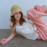 ハンドメイドフラワーズバケットハット / HANDMADE FLOWERS BUCKET HAT