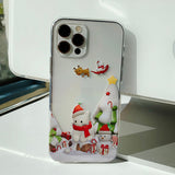 White Christmas Some Cat Phone Case