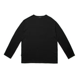 ライトウェイトセミオーバーTシャツ / LIGHT WEIGHT SEMI OVER LONG SLEEVES T-SHIRTS WHITE / NAVY / BLACK