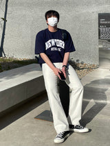 ニューヨークプリントTシャツ / [MADE]NEVERDOWHY NEWYORK PRINTING T-SHIRTS