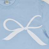 ペールブルーリボンTシャツ