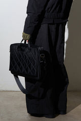 ナイロンキルテッドブリーフケース / Nylon Quilted Briefcase
