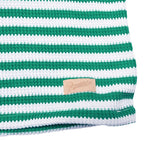 ストライプハイネックプルオーバー / BSR2223FWPO026 STRIPE HIGH NECK PULLOVER GREEN