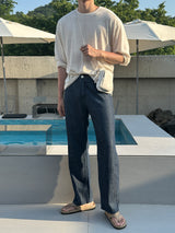 ラウアイスリネン長袖Tシャツ