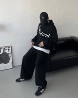 プリントオーバーフーディ / HOOD Printed Over Hoodie (3 colors)