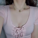 ダーリンビーナスパールチョーカーネックレス / Darling Venus Pearl Choker Necklace