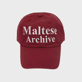 マルチーズアーカイブボールキャップ / Maltese archive ball cap