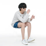 WOVEN T-SHIRT COOL GREY