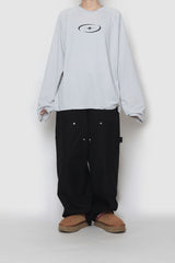 Flame Canvas Wide Pants