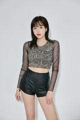 サファリクロップTシャツ / (9049) Safari Crop Tee