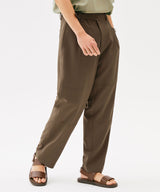 MINIMAL ONE TUCK GURKHA PANTS (BLACK) (6585159123062)