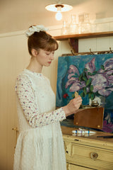 BLOOMING ROUND KNIT
