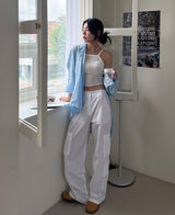 (UNISEX) オールデーベーシックシャツ