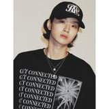 ゲットコネクテッドTシャツ / GET CONNECTED T-SHIRT_BK