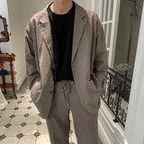 Never Linen Over Blazer (4color)