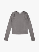 LAYERED CUT OUT T-SHIRT