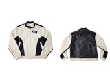 LMN Coloring Biker Leather Jacket (2 colors)
