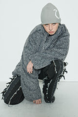 Wind Vagabond Denim Pants Black