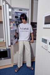 Logo pant ( CREAM / GREEN ) (6594954395766)