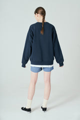 レイヤードスウェットシャツT62/Layered Sweatshirt T62 Navy