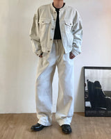 セットアップピグメントクロップトラッカージャケット