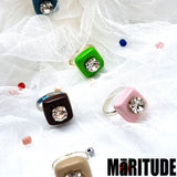 ケーキポップリング / CAKE POP RINGS (5COLOR) / IVE, TWICE, Kep1er, WOOAH 착용