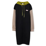 HOODIE LONG JERSEY DRESS_BLACK (6609947983990)
