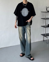 Cornell Spray Half-Sleeved T-shirt (2 colors)