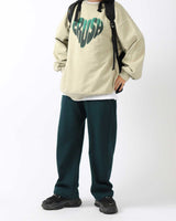 ディープサイドワンタックセミワイドパンツ / Deep Side One Tuck Semi Wide Pants (3color)