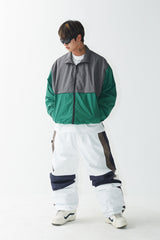 ワイドジャケット/BSR2223FWJK057 MCS WIDE JACKET GRAY GREEN