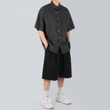 ピンタックハーフスラックス / Pintuck Half Slacks