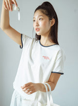 ピース＆ラブ クラブ リンガー Tシャツ / Peace&Love*Club Ringer T-shirt