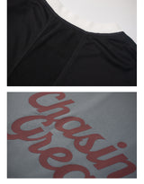 DAKYAM 2023 A/W Chasing Great COOLMAX アンチスタティックカラーブロッククイックドライロングTシャツ