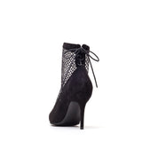 Mesh Stiletto Heel(Black)
