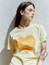 サマーロマンスTシャツ/The Summer Romance T-shirt (Yellow)
