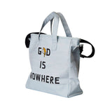 スラブバイオウォッシングキャンバスバッグ / SLUB BIO-WASHING CANVAS BAG-SKY