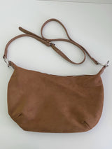 Mirage suede shuolder bag
