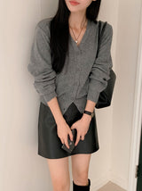 Every V-neck Knit Cardigan (10color)