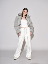 ダックダウンクロップジャケット/DUCK DOWN CROPPED JACKET