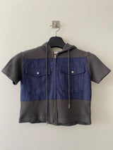 Alive hood zip up