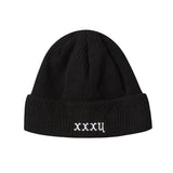 シグネチャーレタリングビーニー/SIGNATURE LETTERING BEANIE-BLACK