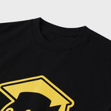 インフィニティーカレッジライフクルーネックブラックユニセックスTシャツ / Infinite college life crew neck black Unisex T-shirt