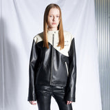 ウェーブジッパーバイカージャケット ウィメン / Wave Zipper Biker Jacket Women