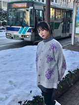 スノーブロッサムカーディガン