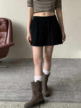 モンニーサマーエンボススリーピースショーツ / Mongni summer embossed three-piece shorts