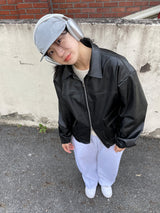 ファビュラス2WAYレザージャケット