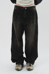 Peo Curved Parachute Denim (2color)