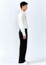 Back Slit Wide Pants (6594001502326)