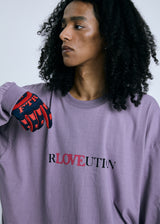 RLOVEUTION LONG SLEEVE T-SHIRT_PURPLE